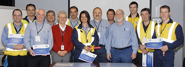 Port Kembla Air Quality team recognised for offsetting work van emission.
